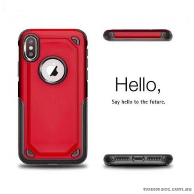 Anti-Shockproof Heavy Duty Case For Iphone XR 6.1'  RED
