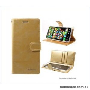 Mercury Goospery Blue Moon Diary Wallet Case For iPhone 11 6.1'  Gold