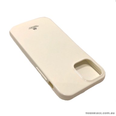 Korean Mercury TPU Jelly Case For iPhone12  6.1inch  White