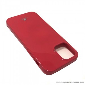 Korean Mercury TPU Jelly Case For iPhone12  6.1inch  Hotpink