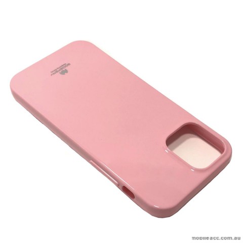 Korean Mercury TPU Jelly Case For iPhone12  6.1inch  L pink