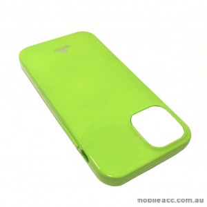 Korean Mercury TPU Jelly Case For iPhone12  6.1inch  Green