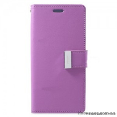 Mercury Rich Diary Wallet Case For iPhone12  6.1 inch  Purple