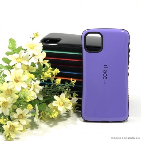 ifaceMall  Anti-Shock Case For iPhone 12 6.7inch  Purple
