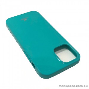 Korean Mercury TPU Jelly Case For iPhone12  6.7inch  Aqua