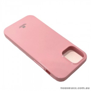 Korean Mercury TPU Jelly Case For iPhone12  6.7inch  L Pink