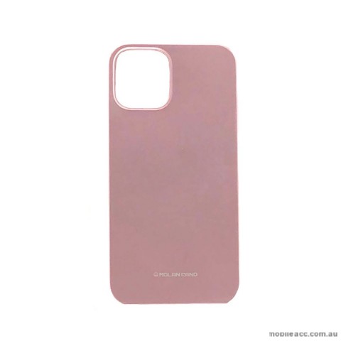 Genuine MOLAN CANO TPU Jelly Case For iPhone 12 6.7inch  Rose Gold