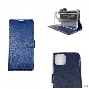 Molancano ISSUE Diary Wallet Case For  iPhone XIS MAX  6.5' 2019  Navy Blue