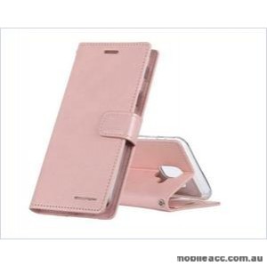 Mercury Goospery Blue Moon Diary Wallet Case For iPhone 11 Pro  MAX 6.5'  Rose Gold