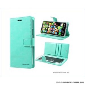 Mercury Goospery Blue Moon Diary Wallet Case For iPhone 11 Pro  MAX 6.5'  Mint Green