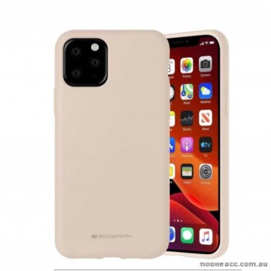 Genuine Goospery Soft Feeling Jelly Case Matt Rubber For iPhone11 Pro MAX 6.5' (2019)  Stone