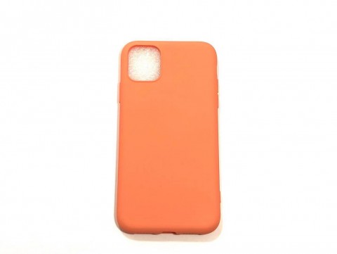 SR Soft Feeling Jelly Case Matt Rubber For iPhone 11 Pro MAX 6.5 inch  Coral