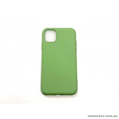 SR Soft Feeling Jelly Case Matt Rubber For iPhone 11 Pro MAX 6.5 inch  Green