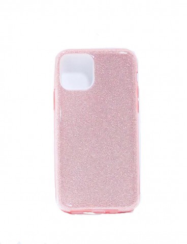 Bling Simmer TPU Gel Case For iPhone 11 6.1 inch  Rose Gold