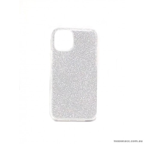 Bling Simmer TPU Gel Case For iPhone 11 6.1 inch  Silver