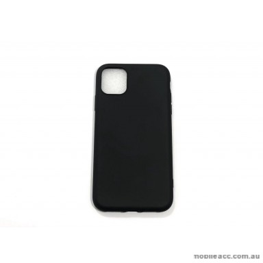 SR Soft Feeling Jelly Case Matt Rubber For iPhone 11 6.1 inch  Black