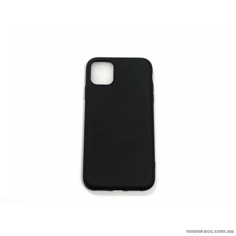 SR Soft Feeling Jelly Case Matt Rubber For iPhone 11 6.1 inch  Black