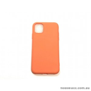 SR Soft Feeling Jelly Case Matt Rubber For iPhone 11 6.1 inch  Coral