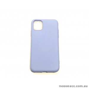 SR Soft Feeling Jelly Case Matt Rubber For iPhone 11 6.1 inch  Purple