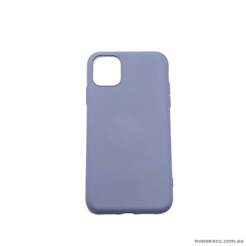 SR Soft Feeling Jelly Case Matt Rubber For iPhone 11 6.1 inch  Stone