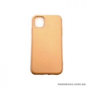 SR Soft Feeling Jelly Case Matt Rubber For iPhone 11 6.1 inch  Pink