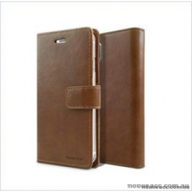 Mercury Goospery Blue Moon Diary Wallet Case For iPhone 11 Pro 5.8'  Brown