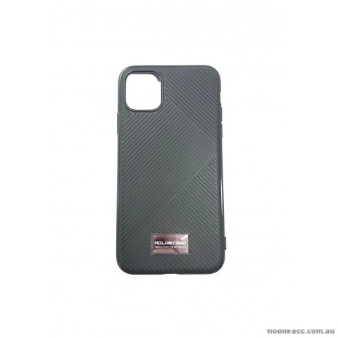Genuine MOLAN CANO Jelline Bumper Back Case For iPhone11 Pro 5.8'  BLK