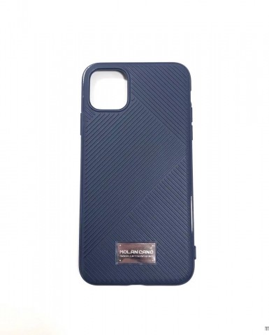 Genuine MOLAN CANO Jelline Bumper Back Case For iPhone11 Pro 5.8'  Navy Blue
