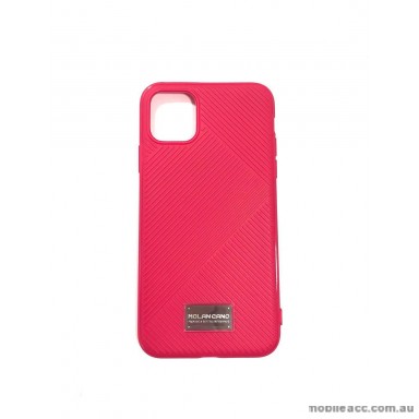 Genuine MOLAN CANO Jelline Bumper Back Case For iPhone11 Pro 5.8'  Hotpink