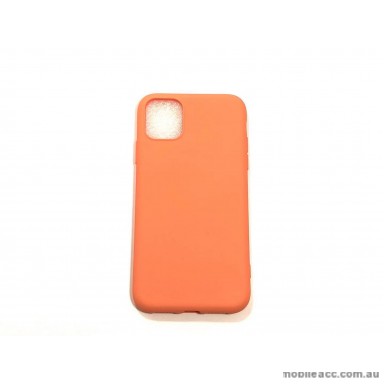 SR Soft Feeling Jelly Case Matt Rubber For iPhone 11 Pro 5.8 inch  Coral