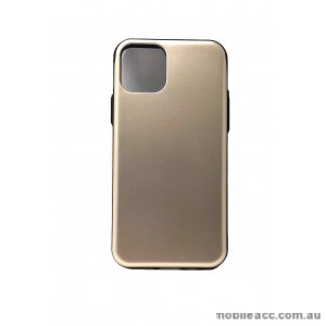 Mercury SKY SLIDE BUMPER CASE With Card Holder For iPhone11 Pro 5.8 inch  Gold