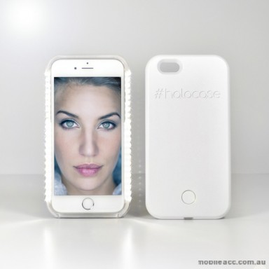 HALOCASE LED SELFIE CASE FOR IPHONE 6/IPHONE 6S - White