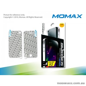 Momax Screen Protector for Apple iPhone 4/4S (Full set)