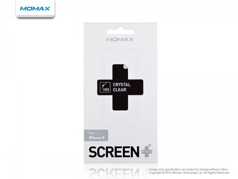 Momax Crystal Clear Screen Protector for Apple iPhone 5/5S/SE