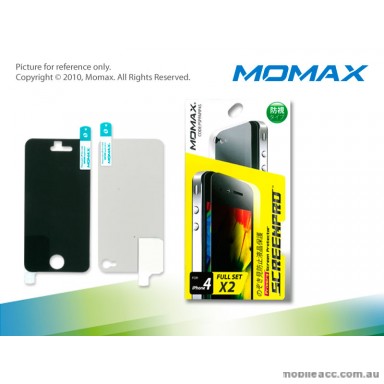 Momax Privacy Screen Protector for Apple iPhone 4/4S  (Full set)