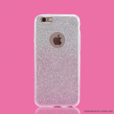 Bling Simmer TPU Gel Case For iPhone 6/6S - Silver
