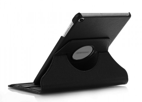 360 Degree Rotary Flip Case for Samsung Tab A 8.0  T290  BLK
