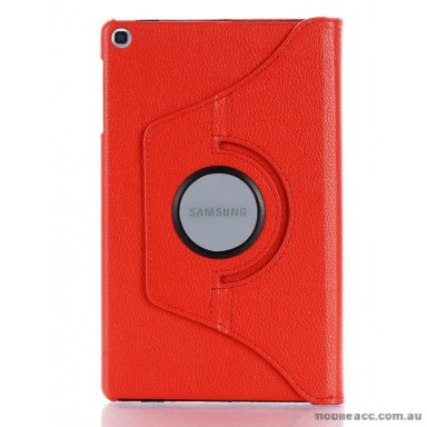 360 Degree Rotary Flip Case for Samsung Tab A 8.0  T290  Red