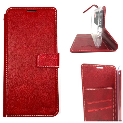 Molancano ISSUE Diary Wallet Case For Samsung Note 20 Ultra  Red