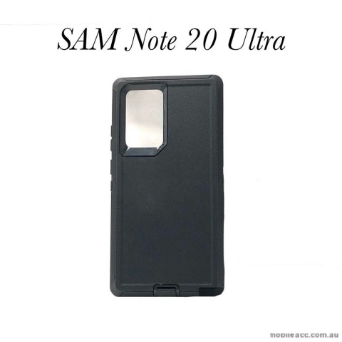 Anti Shock Heavy Duty  Case Cover For Samsung Note 20 Ultra  Black