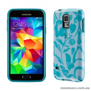 Genuine Speck CandyShell Inked Samsung Galaxy S5 Case - WallFlowers Blue