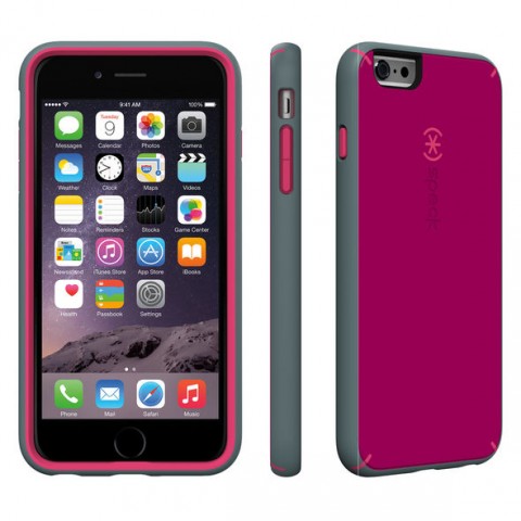 Speck MightyShell iPhone 6/6S Plus Cases Fuchsia Pink/Cupcake Pink/Heritage Grey 