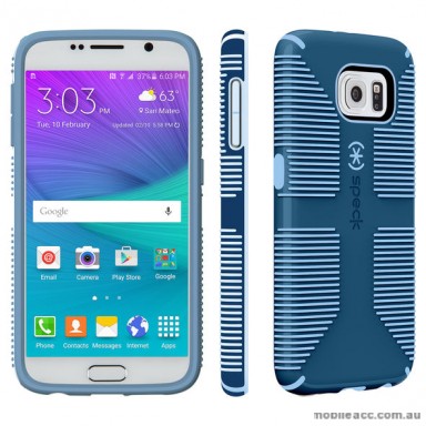 Speck CandyShell Grip Case for Samsung Galaxy S6 - Harbor Blue/Periwinkle Blue