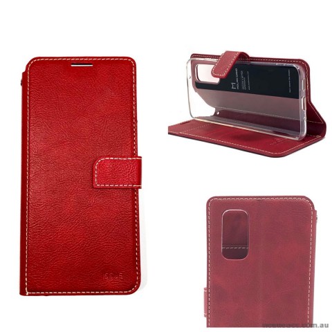 Genuine Molancano ISSUE Diary Stand Wallet Case For Samsung S20 6.2 inch  RED