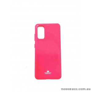 Mercury Pearl TPU Jelly Case for Samsung S20 6.2 inch  Pink