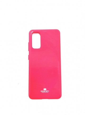 Mercury Pearl TPU Jelly Case for Samsung S20 6.2 inch  Pink