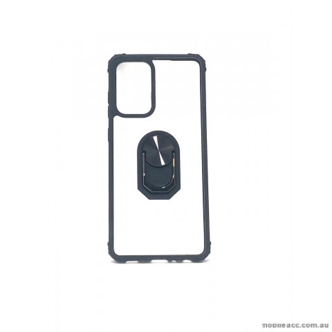 Anti Shockproof Heavy Duty With Stand With Magnet Case For Samsung A52 5G  Clear