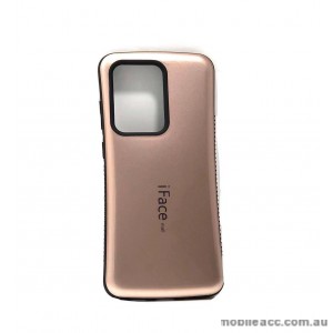IfacMall  Anti-Shock Case For Samsung S20 Ultra 6.9 inch   Rose Gold