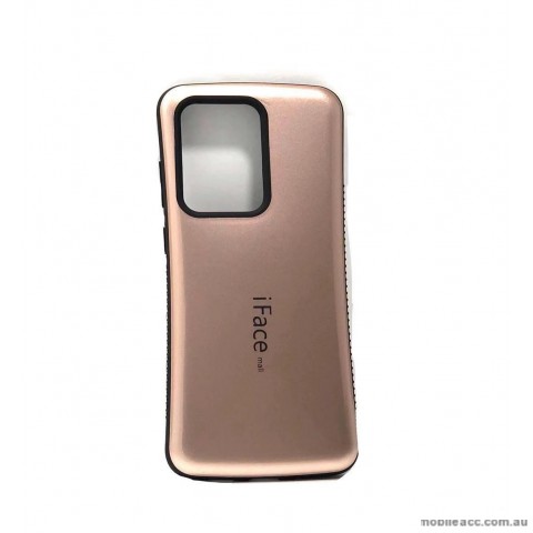 IfacMall  Anti-Shock Case For Samsung S20 Ultra 6.9 inch   Rose Gold