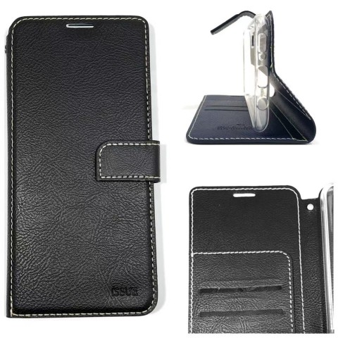 Genuine Molancano ISSUE Diary Stand Wallet Case For Samsung A21S  Black